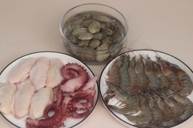 花甲三汁燜鍋的做法-咸鮮味煮菜譜