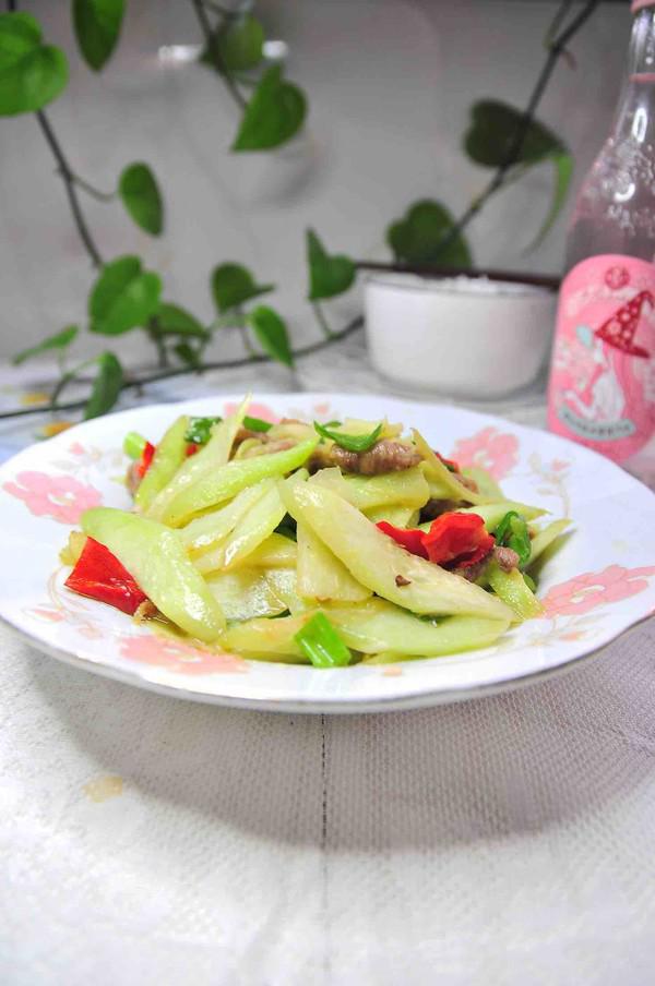 芥蘭炒肉絲的做法-家常味炒菜譜