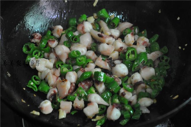 醬香八爪魚的做法-家常味炒菜譜