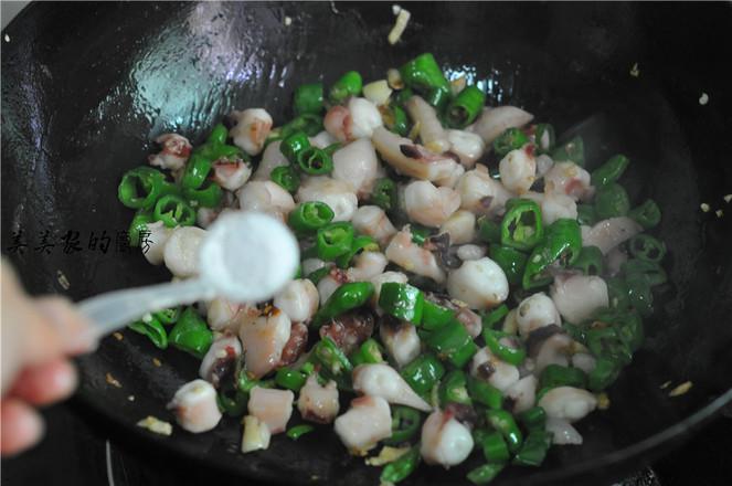 醬香八爪魚的做法-家常味炒菜譜