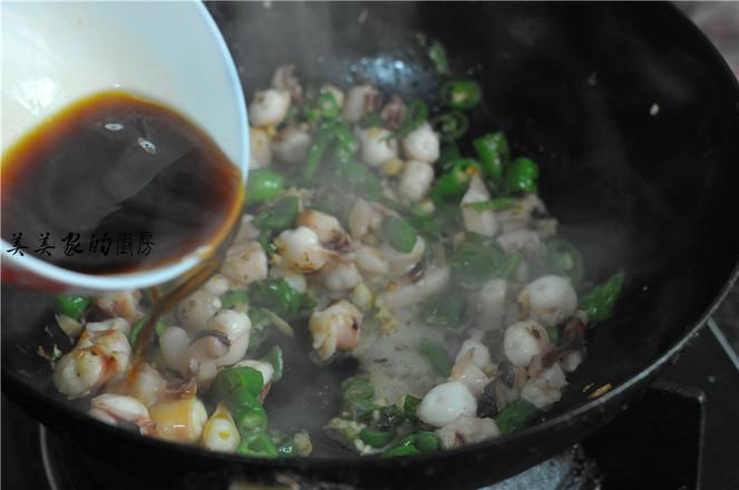 醬香八爪魚的做法-家常味炒菜譜