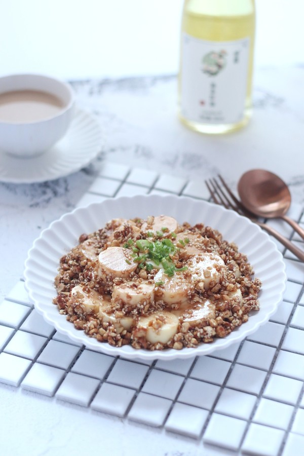 涼拌日本豆腐的做法-家常味拌菜譜