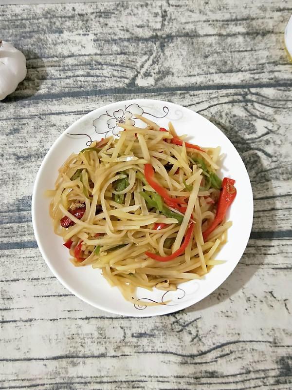 醋溜土豆絲的做法-家常味炒菜譜-易網健康養生網 醋溜土豆絲的做法-家常味炒菜譜