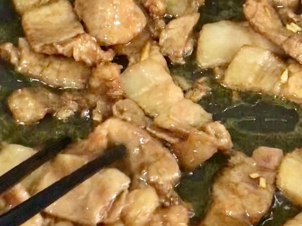 胡蘿卜山藥肉片的做法-咸鮮味炒菜譜