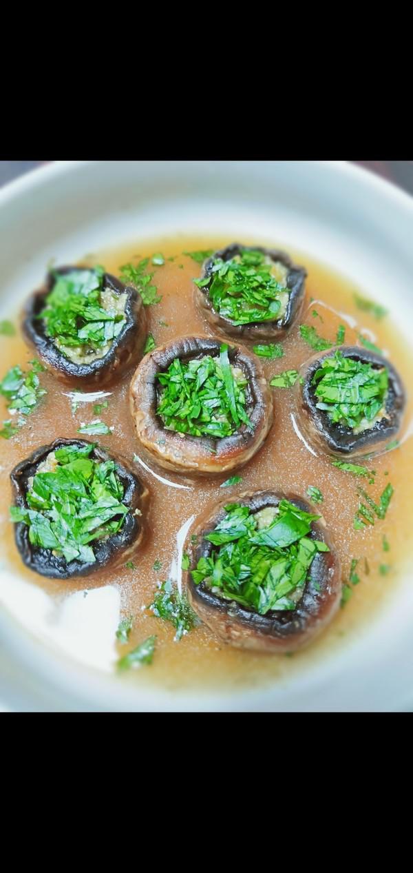 蒜香焗蘑菇的做法-咸鮮味其它工藝菜譜