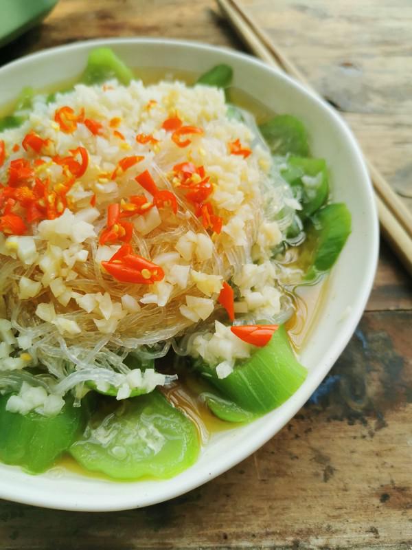 蒜蓉粉絲蒸絲瓜的做法-家常味蒸菜譜-易網健康養生網 蒜蓉粉絲蒸絲瓜的做法-家常味蒸菜譜