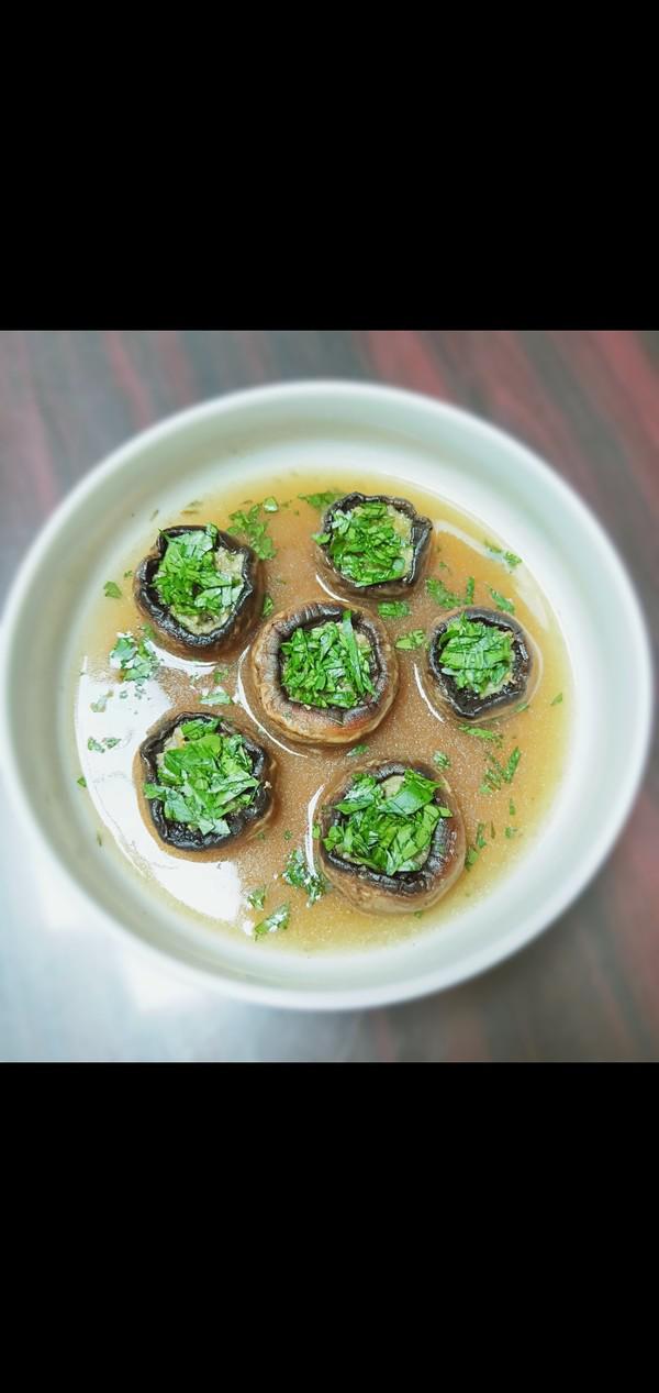 蒜香焗蘑菇的做法-咸鮮味其它工藝菜譜