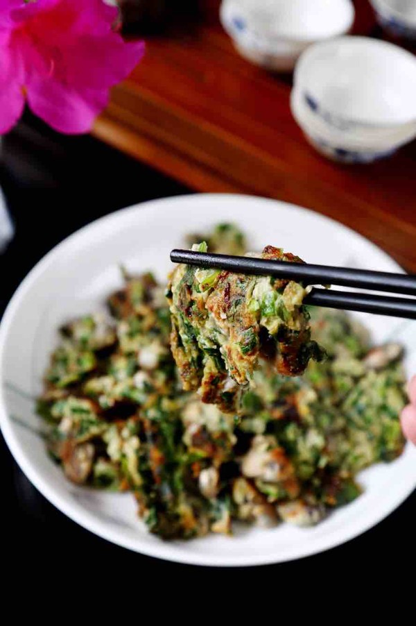 廈門海蠣煎的做法-家常味煎菜譜