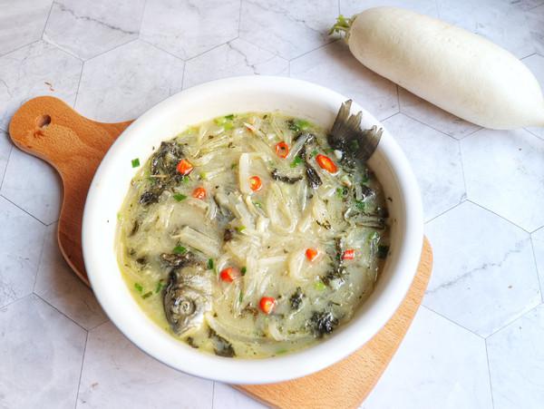 鯽魚白蘿卜絲湯的做法-家常味煮菜譜-易網健康養生網 鯽魚白蘿卜絲湯的做法-家常味煮菜譜