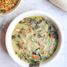 鯽魚白蘿卜絲湯的做法-家常味煮菜譜