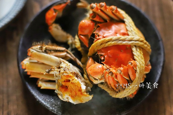 鹽焗大閘蟹的做法-咸鮮味烤菜譜-易網健康養生網 鹽焗大閘蟹的做法-咸鮮味烤菜譜