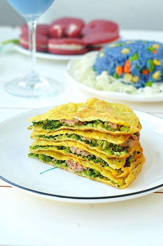 西藍花千層餅的做法-家常味烙菜譜-易網健康養生網 西藍花千層餅的做法-家常味烙菜譜