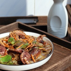 醬爆八爪魚的做法-咸鮮味炒菜譜