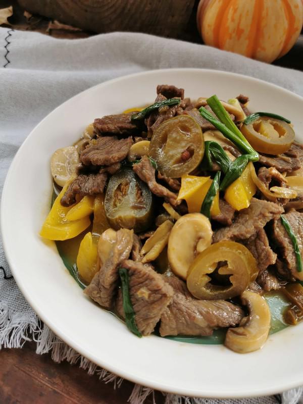 口蘑炒肉片的做法-酸辣味炒菜譜-易網健康養生網 口蘑炒肉片的做法-酸辣味炒菜譜