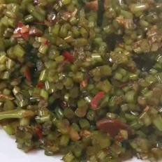 酸辣紅薯葉梗的做法-酸辣味炒菜譜