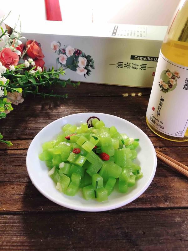 萵筍吉慶的做法-家常味炒菜譜