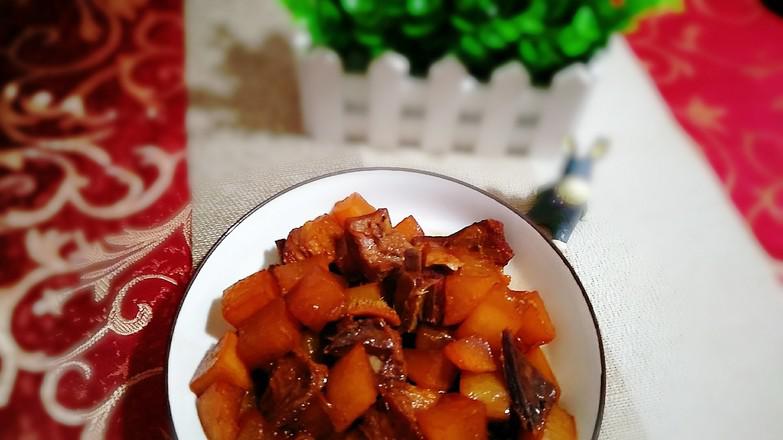 羊排燒蘿卜的做法-家常味燒菜譜