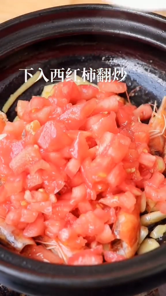 蝦仁豆腐煲的做法-家常味炒菜譜