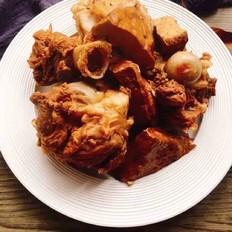 醬豬骨豆干的做法-醬香味煮菜譜