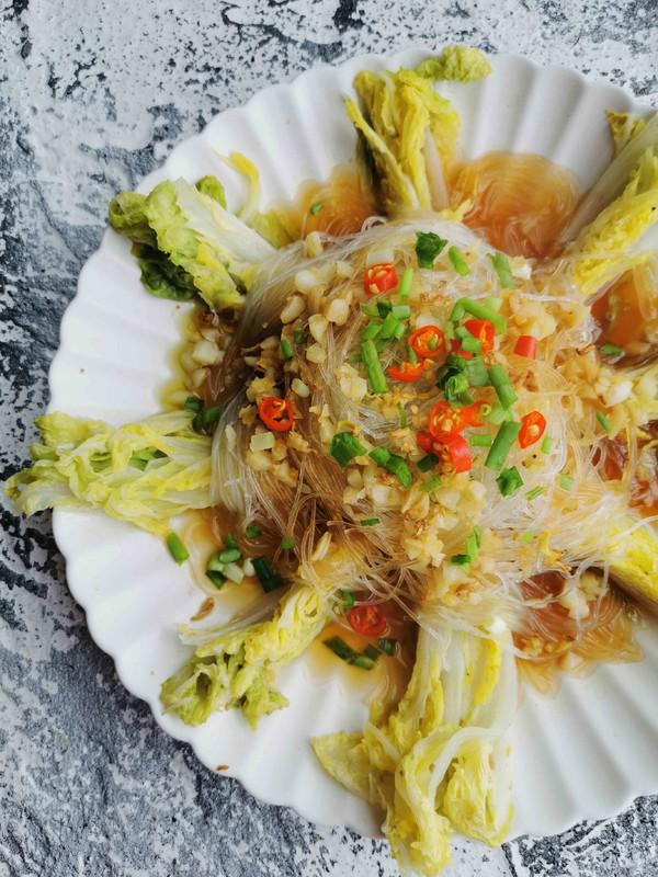 蒜蓉粉絲蒸娃娃菜的做法-蒜香味蒸菜譜-易網健康養生網 蒜蓉粉絲蒸娃娃菜的做法-蒜香味蒸菜譜