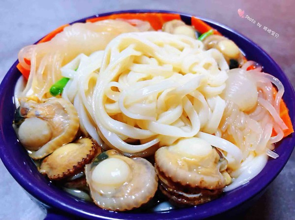 扇貝時蔬面的做法-咸鮮味煮菜譜-易網健康養生網 扇貝時蔬面的做法-咸鮮味煮菜譜