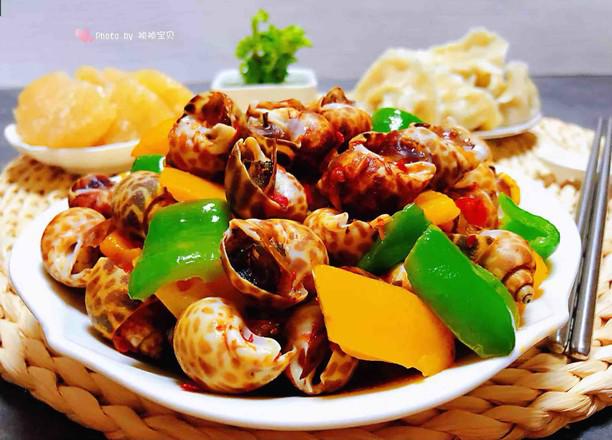 彩椒辣醬炒花螺的做法-香辣味炒菜譜-易網(wǎng)健康養(yǎng)生網(wǎng) 彩椒辣醬炒花螺的做法-香辣味炒菜譜