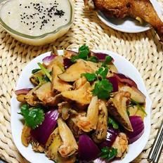 圓蔥拌假鮑魚(yú)的做法-酸辣味拌菜譜