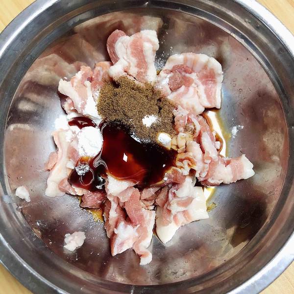 五花肉杏鮑菇（10分鐘快手菜）的做法-咸鮮味炒菜譜