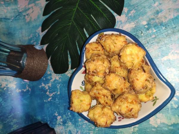 豆腐丸子的做法-咸鮮味炸菜譜