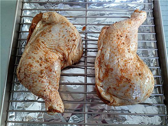 烤箱烤雞全腿的做法-香辣味烤菜譜-易網健康養生網 烤箱烤雞全腿的做法-香辣味烤菜譜