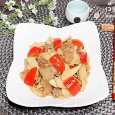 五花肉杏鮑菇（10分鐘快手菜）的做法-咸鮮味炒菜譜