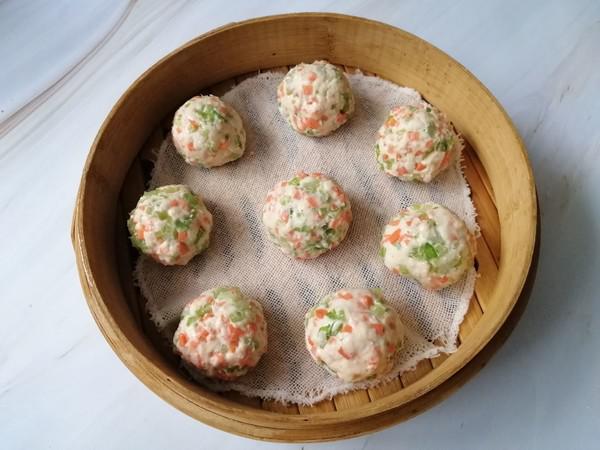 胡蘿卜蔬菜蒸丸子的做法-家常味蒸菜譜-易網健康養生網 胡蘿卜蔬菜蒸丸子的做法-家常味蒸菜譜