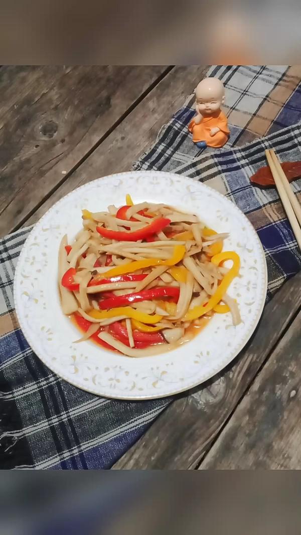 炒杏鮑菇的做法-咸鮮味炒菜譜