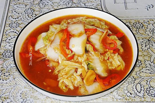 醋溜白菜的做法-酸甜味炒菜譜