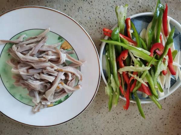 三椒紅油肚片的做法-香辣味炒菜譜