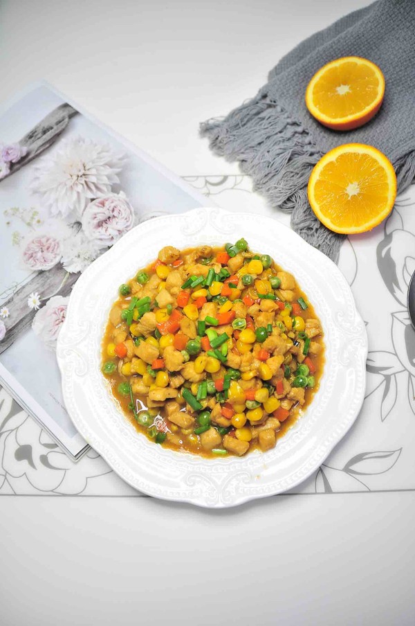 炒雞丁的做法-家常味炒菜譜-易網健康養生網 炒雞丁的做法-家常味炒菜譜