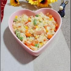 培根蛋炒飯的做法-家常味炒菜譜