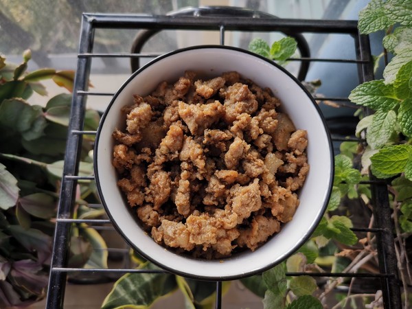 醬香肉沫的做法-醬香味炒菜譜