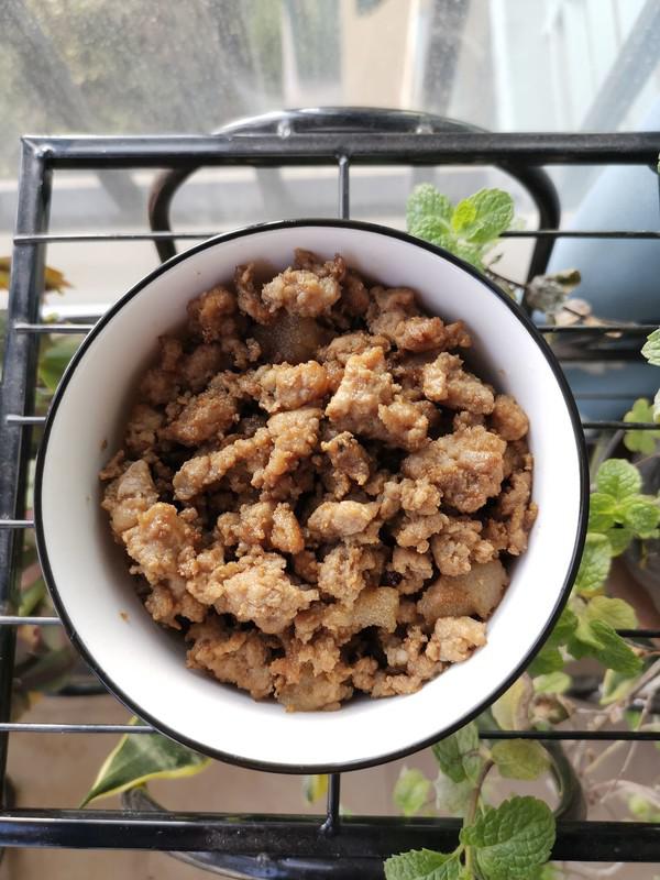 醬香肉沫的做法-醬香味炒菜譜