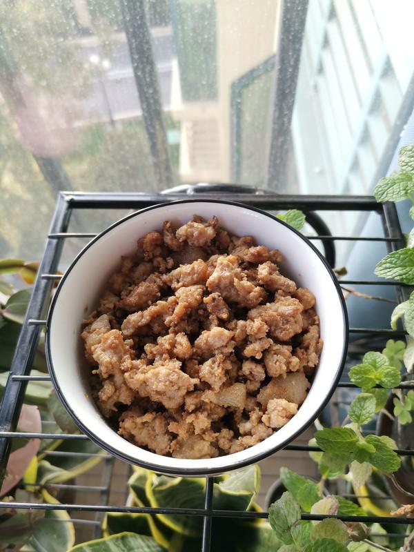 醬香肉沫的做法-醬香味炒菜譜