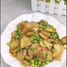 杏鮑菇炒青豆的做法-咸鮮味炒菜譜