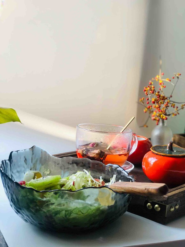 蔬菜水果沙拉的做法-酸甜味拌菜譜