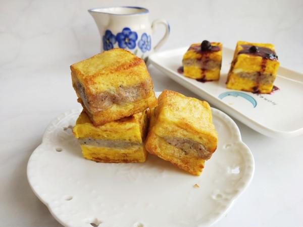 藍莓山藥西多士的做法-果味煎菜譜