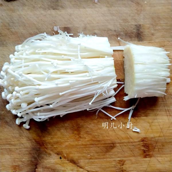 蒸金針菇的做法-家常味蒸菜譜