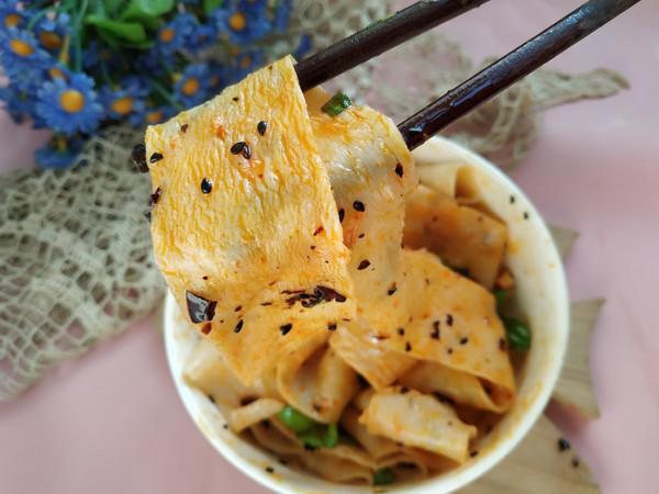 香辣紅油面皮的做法-香辣味煮菜譜