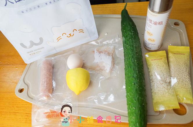 12個月以上香腸鱈魚炒蛋粒粒面的做法-家常味蒸菜譜