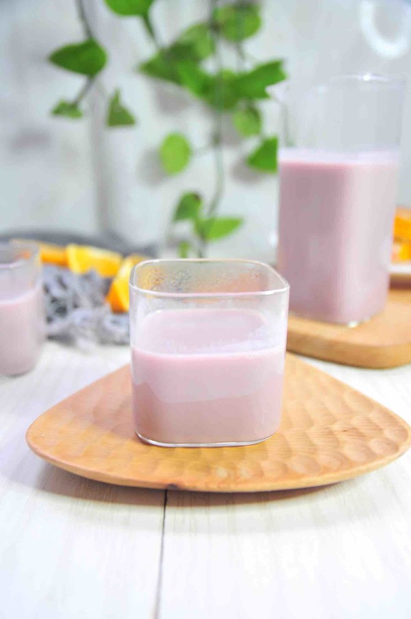 紫芋核桃奶的做法-甜味其它工藝菜譜