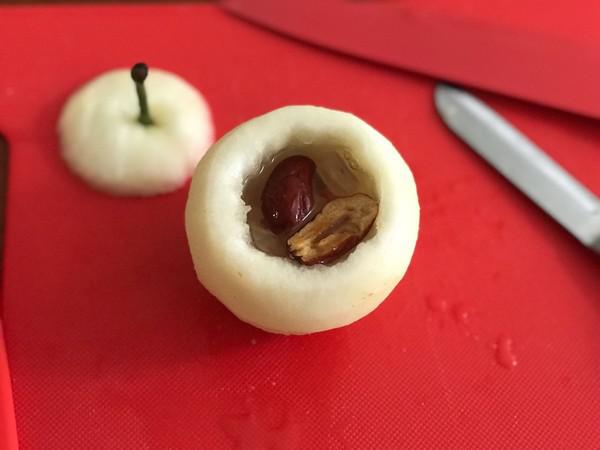 冰糖蒸雪梨的做法-甜味蒸菜譜