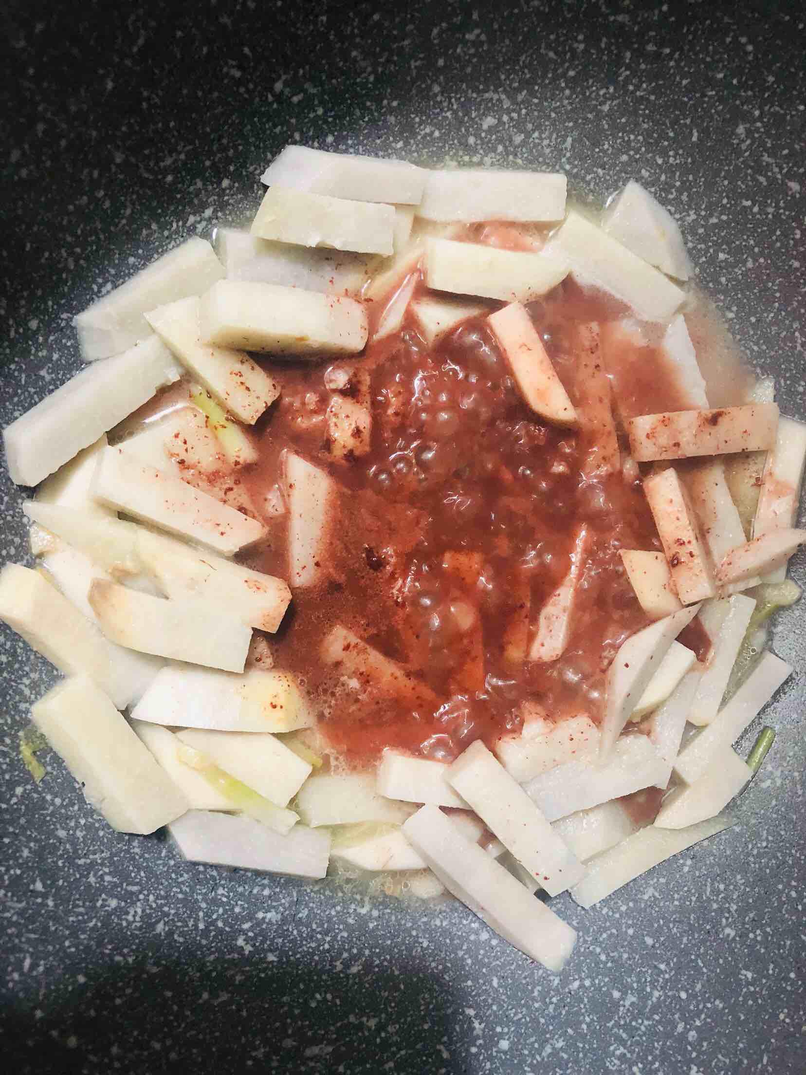 酒糟芋子的做法-其它口味炒菜譜