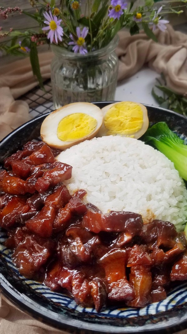 鹵肉飯的做法-家常味煮菜譜-易網健康養生網 鹵肉飯的做法-家常味煮菜譜